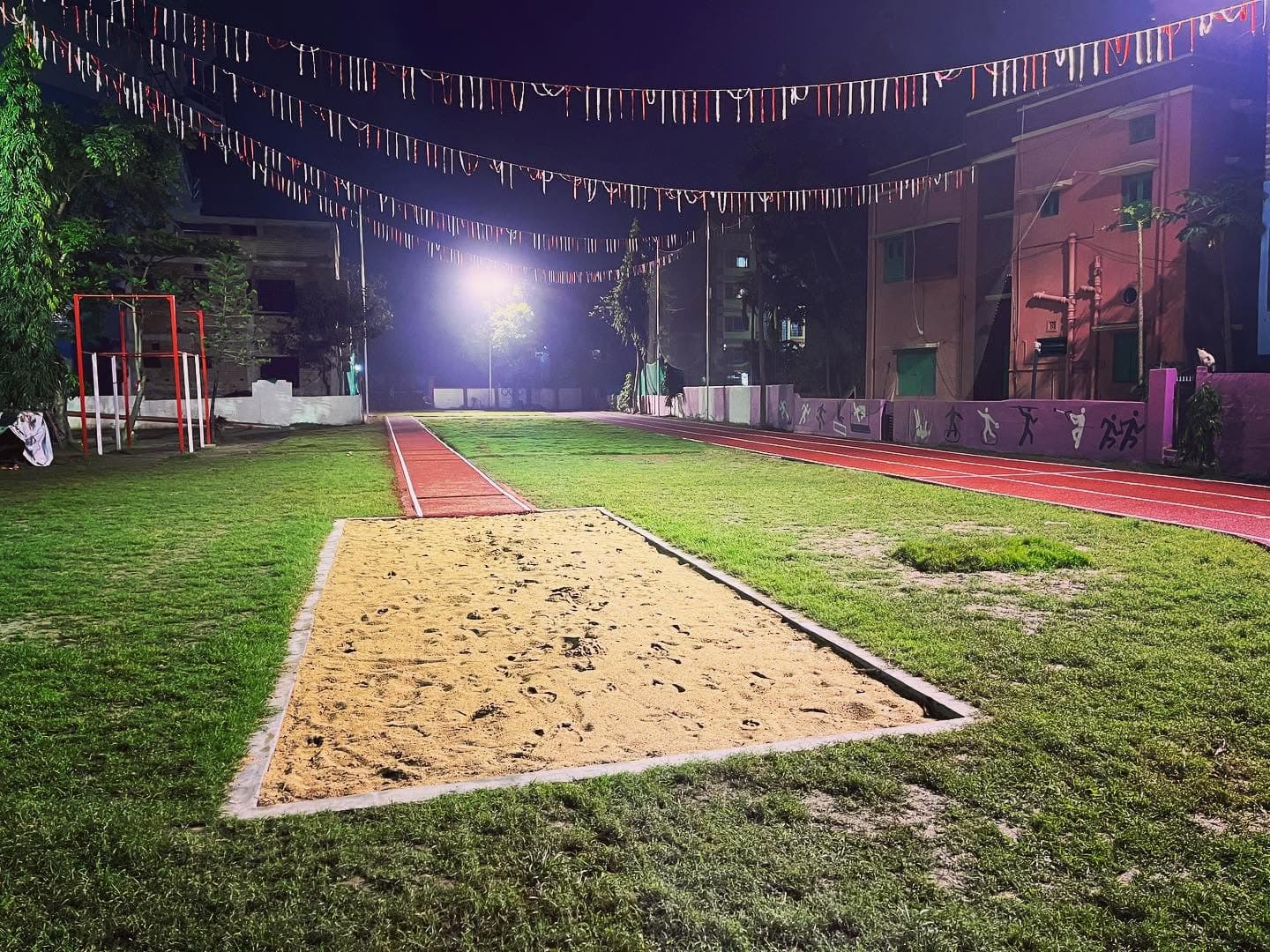 Long Jump Pit